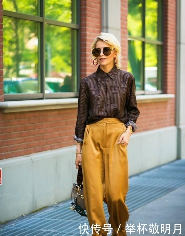 身高不足158cm的女生,穿阔腿裤熟记这3个“搭配套路”,显高显瘦