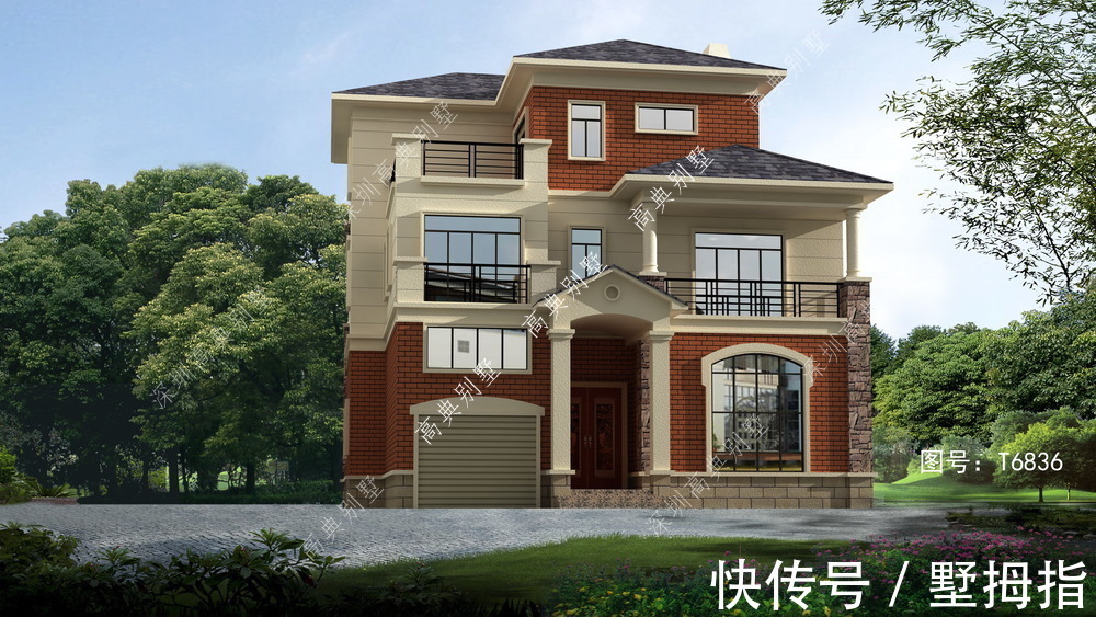 别墅|漂亮的欧式别墅,外观高档好看,室内功能丰富实用。