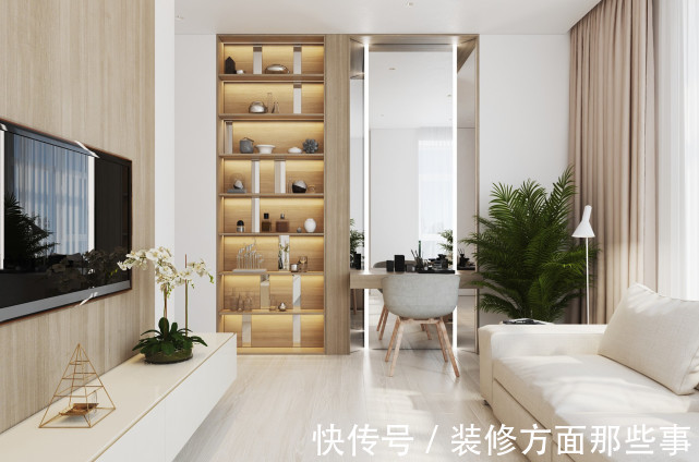 设计|160平新房设计,以极简为基调的轻奢,每一寸竟如此精致