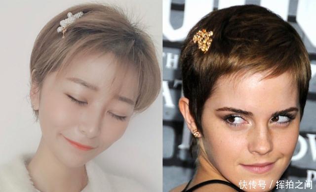 女孩子|短发轻松驾驭发夹造型，懒女人发型救星，处处透露着气质