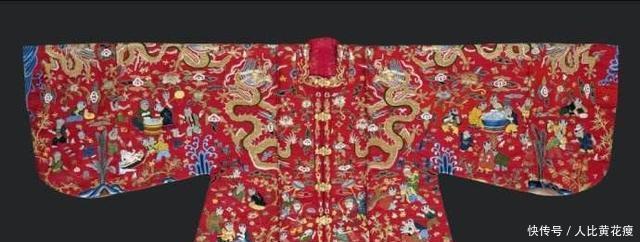问世|这件龙袍花费10年织完,只重900克用线12万根,陵墓挖开后问世!