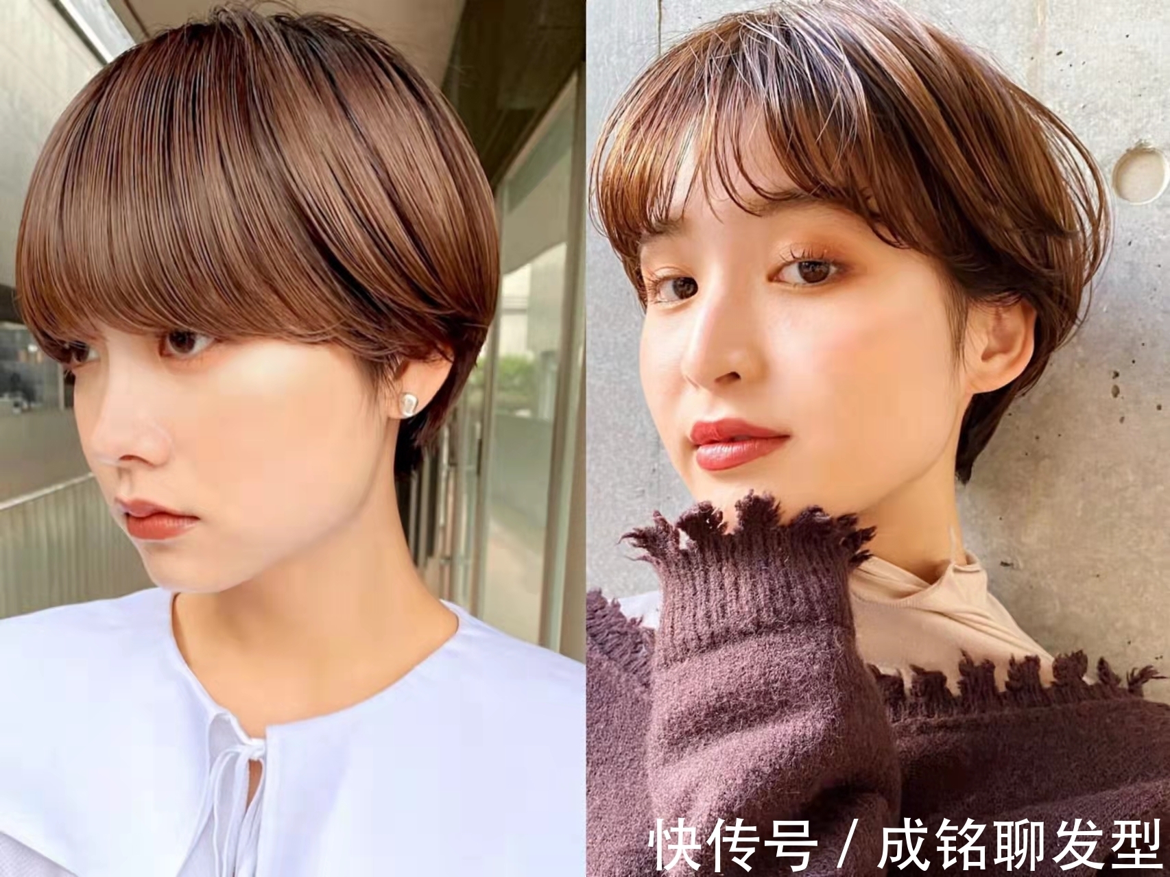 发型|短发又流行回来了!三款让人心动的短发,小脸减龄又高级