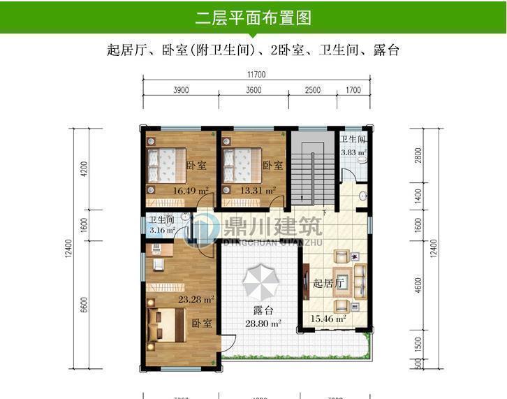施工|5款农村平屋顶别墅，施工简单，农村的师傅都会做