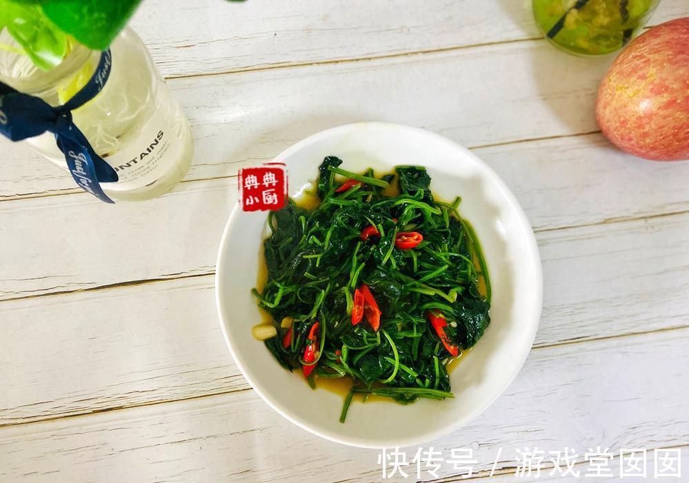 低脂低卡,减肥必备时蔬,超好吃的清炒菠菜