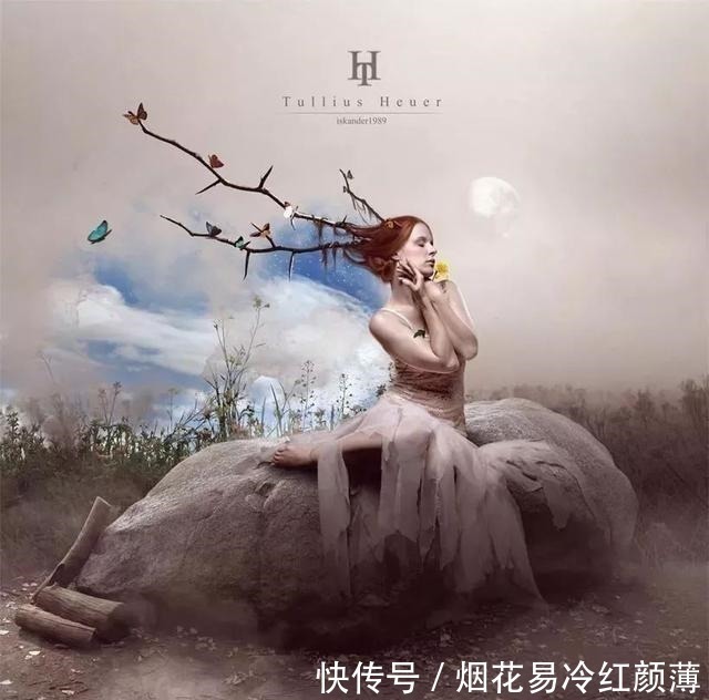 tullius@他的画作惊艳了无数人的眼球，这到底是人在画画还是画在撩人