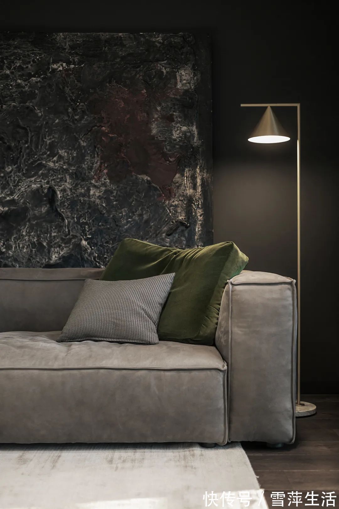 卫浴|130㎡现代极简,简洁低调的高级黑,轻奢大方高档次