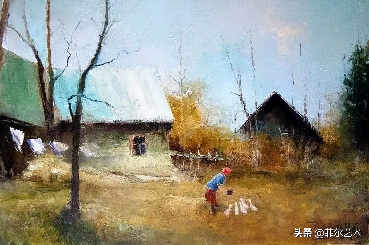 igor|俄罗斯画家梅德韦杰夫·伊戈尔（Medvedev Igor）的风景画欣赏