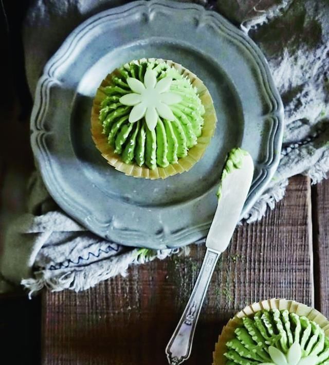 仙人球|开工便当就来吃仙人球蛋糕吧,这超级可爱的杯子蛋糕,萌翻天了