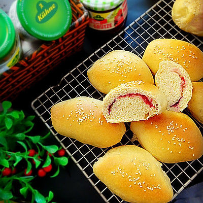 杂粮果酱橄榄包