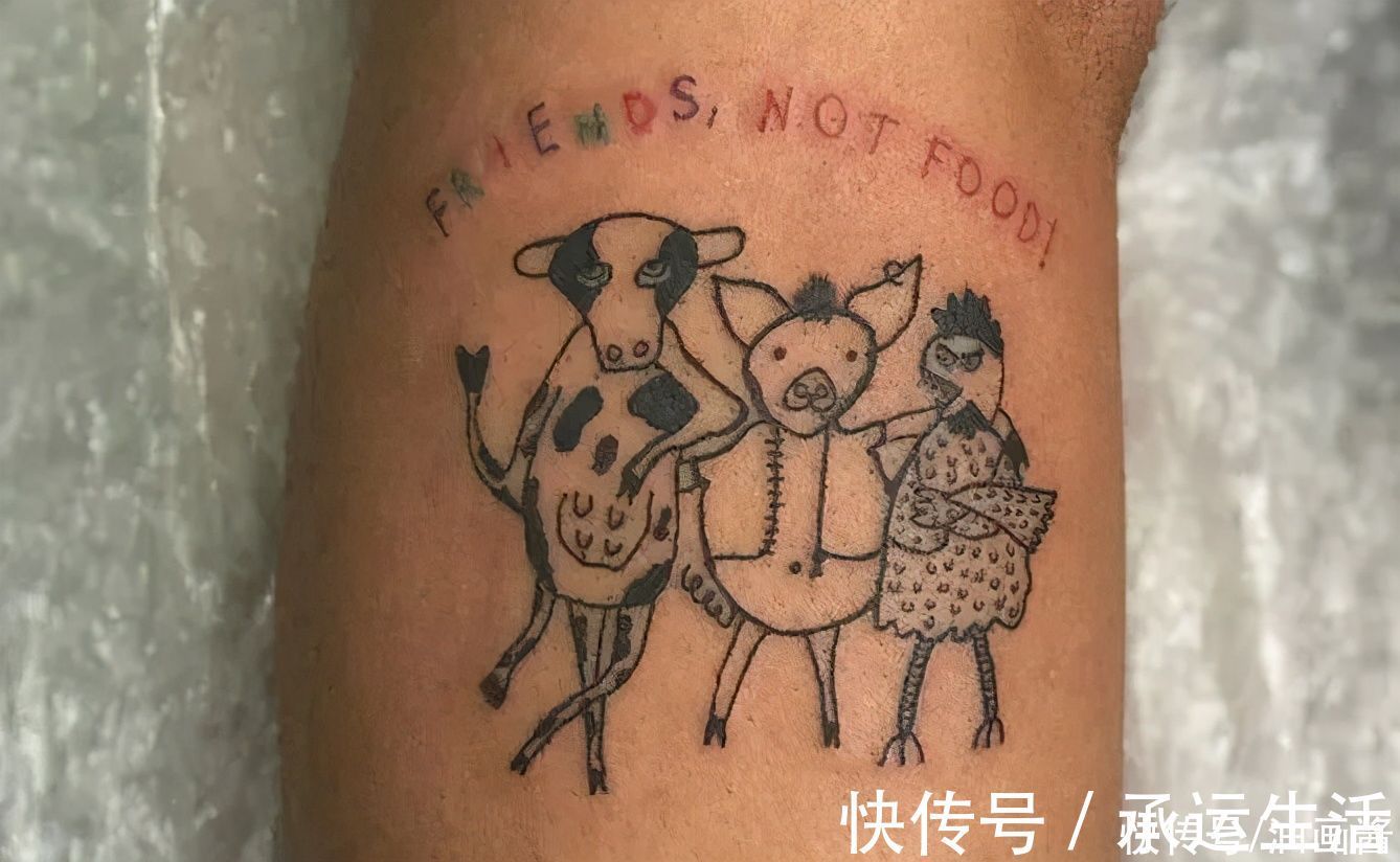 纹身师!不会画画的纹身师,纹出歪扭的小纹身,生涩俏皮让人忍俊不禁