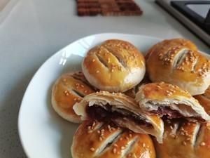 豆沙馅老婆饼（玉米油版）