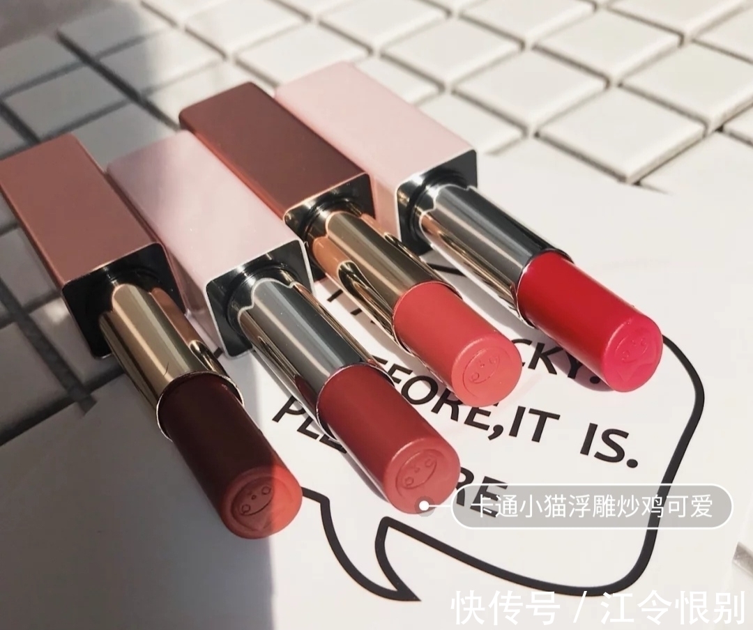 膏体 高颜值国货口红,稚优泉颜值高,故宫口红有韵味,Ukiss是网红款