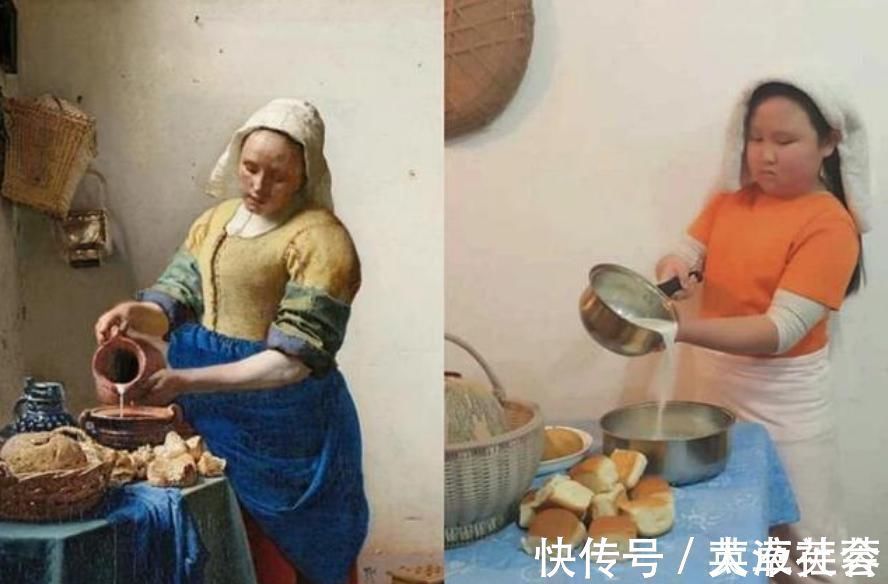 原画!老师让学生模仿“世界名画”,个个脑洞大开,简直太有才了