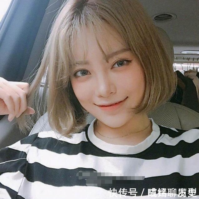 空气刘海 圆脸的女生,应该如何选择发型,才会让自己看起来显脸小?