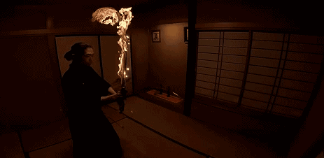 附魔刀|日本火焰艺术家打造真实附魔刀,鬼灭之刃里的特效原来是真的