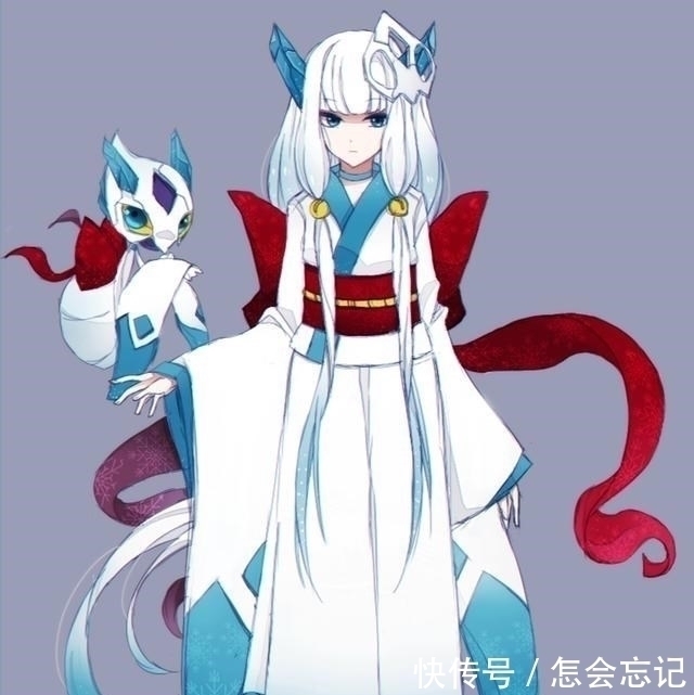 金鱼|宝可梦娘化，帕奇利兹软萌可爱，角金鱼变成了美人鱼