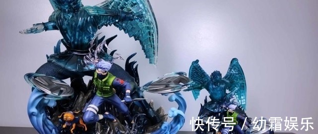 卡卡西|火影:600手办VS6000雕像,卡卡西质感差距明显,须佐彰显细节