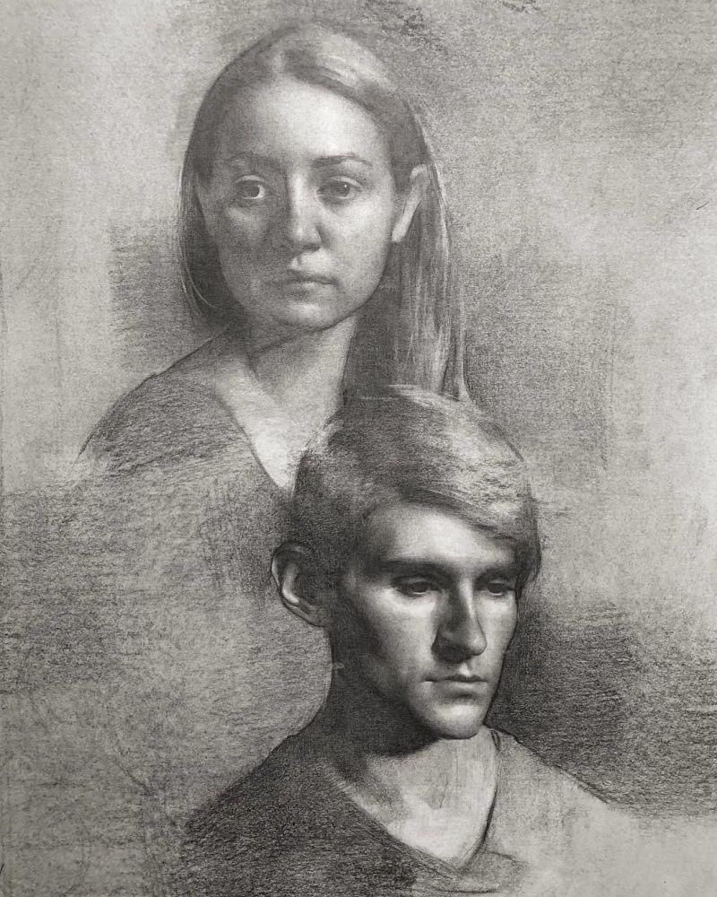 调子|很硬核，一张素描500万网友围观，绝美线条让你欲罢不能，看一百遍都不腻！