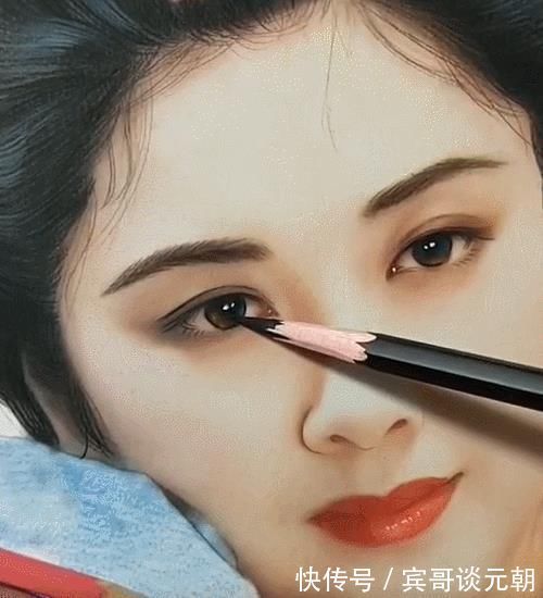 画家|她画20幅人头像,收获200万粉丝,网友羡慕,专家:全靠打印机