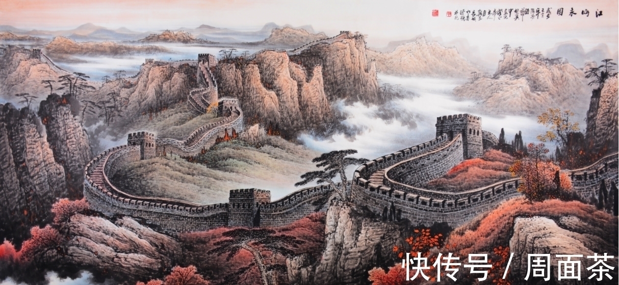 中国画&张月岗：画风神秘幽远，作品荣获国内各大奖项被争相收藏