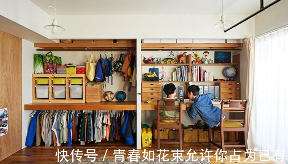 柜面|55平米3个娃!日本妈妈太厉害了,一家人蜗居也能过上精致生活