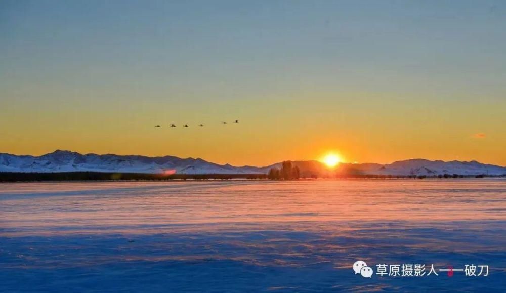 阿鲁科尔沁的冬季，美成了一首风花雪月的诗！