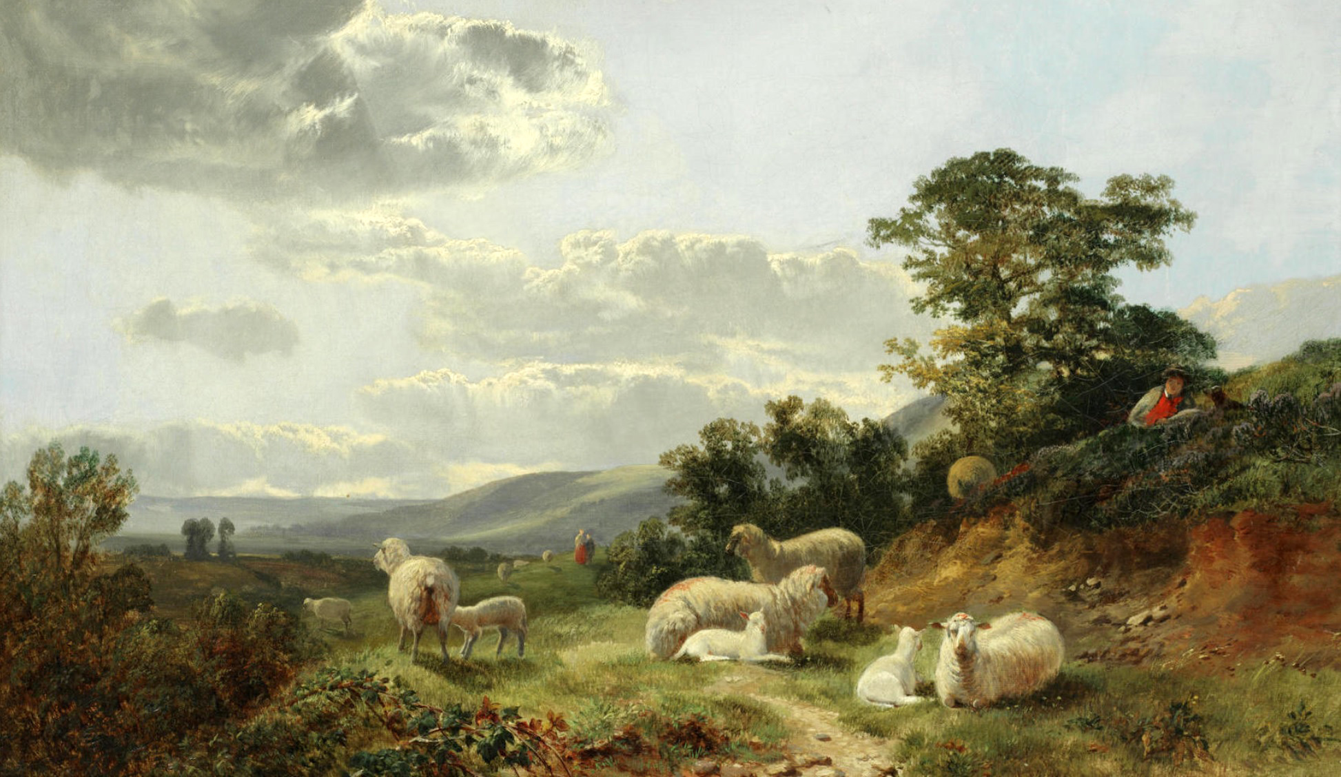 艺术学院@很美的写实风景,英国画家George Vicat Cole