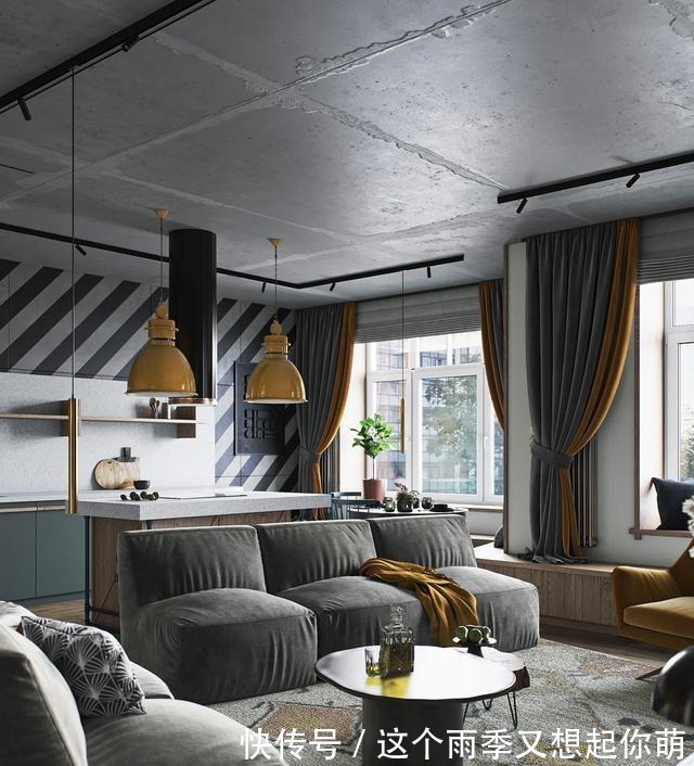 视觉效果|真正高级的工业风,绝不是简单粗暴的“穷装”风,这颜值我给满分!