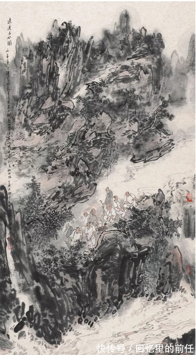 国家画院|用笔洒脱，墨韵清逸｜国家画院顾平山水画