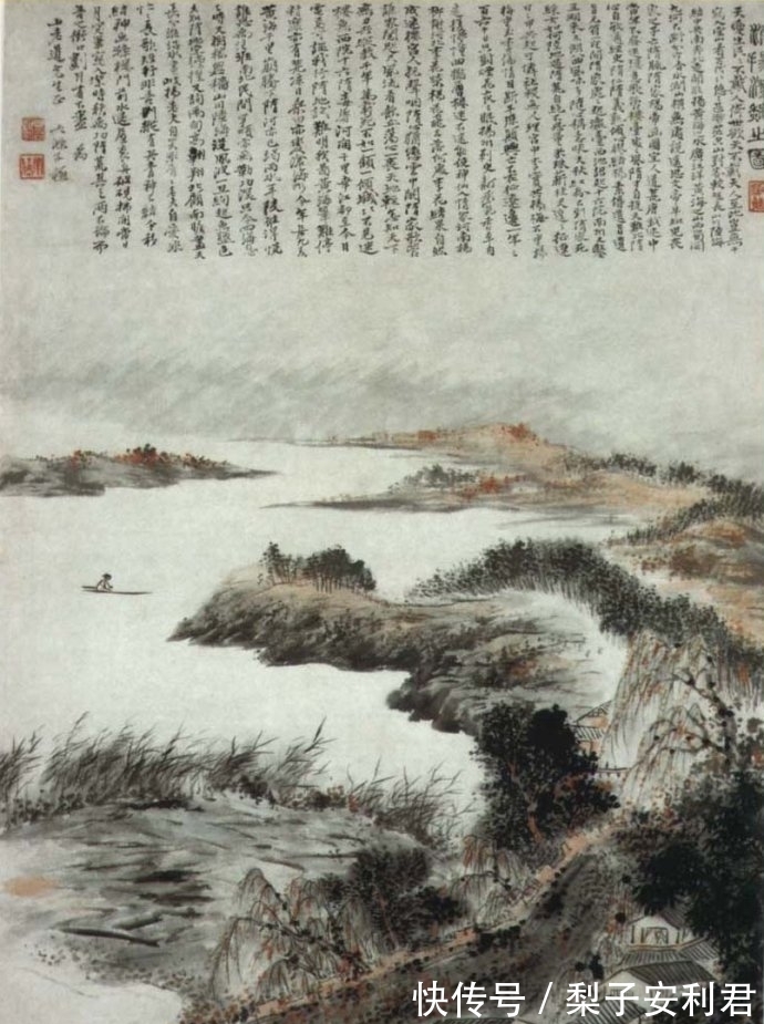 绘画$石涛画论:书与画同出,画取形,书取象;画取多,书取少!