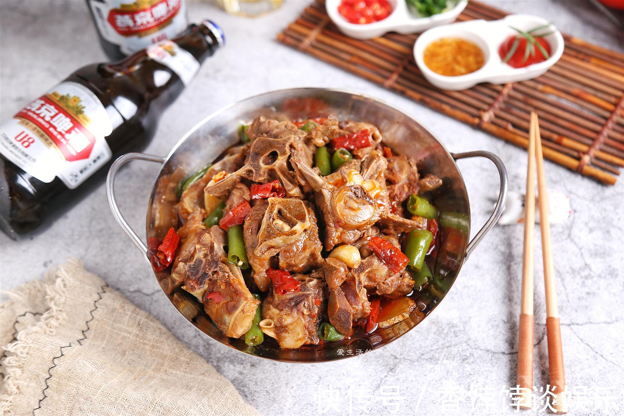 羊蝎子这样吃才叫爽,不臊不膻,够入味,一口下去满嘴流油,好吃