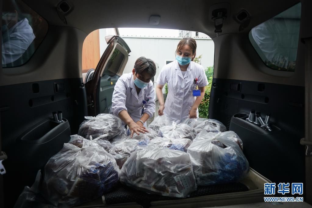 医护人员|新华全媒+|南京:中药汤剂助力抗疫