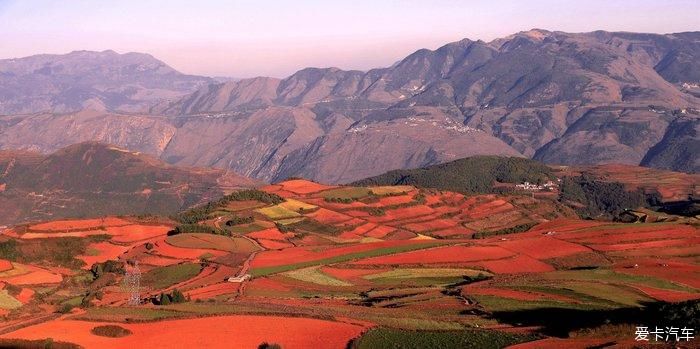 醉美东川红土地……大地调色板