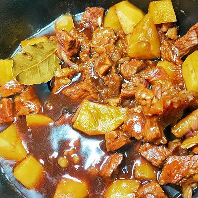 桂花味红烧牛肉土豆