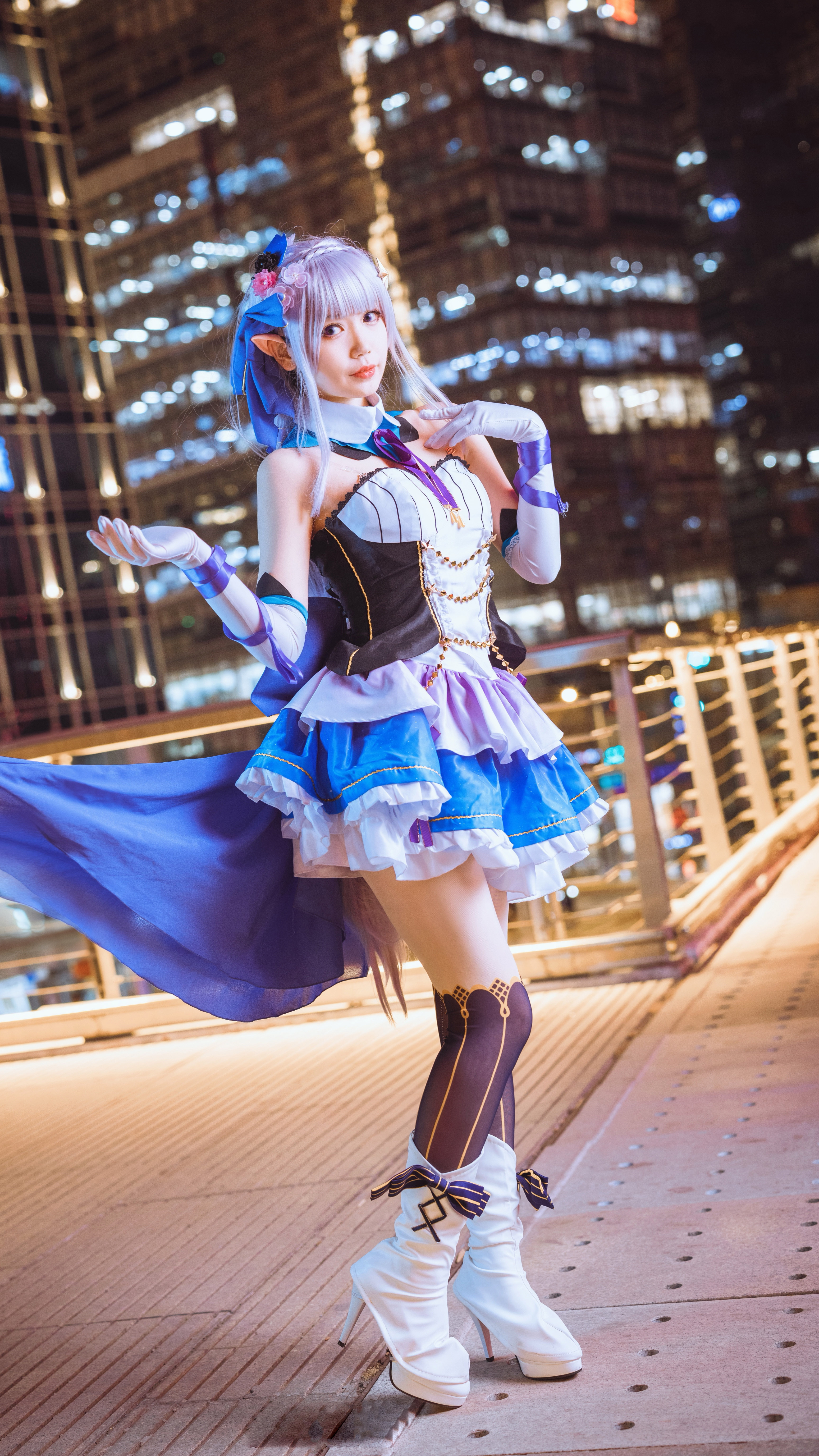 cos：艾米莉亚偶像cos正片@安缇兔