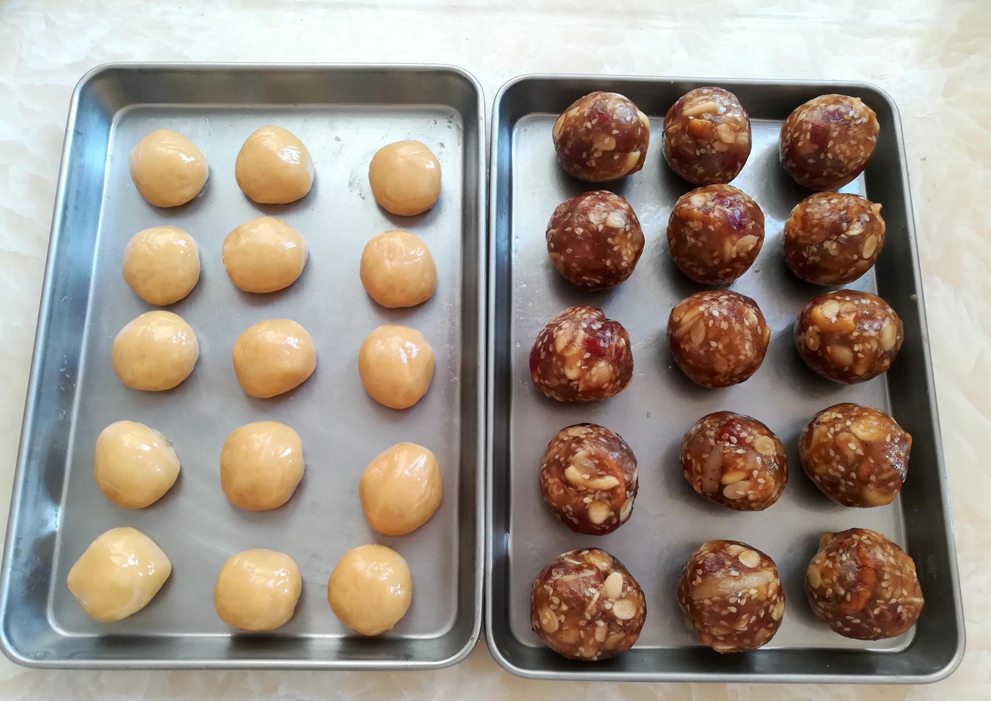 自制|自制中秋月饼，比例是关键，不塌腰不泄脚，真材实料越吃越香