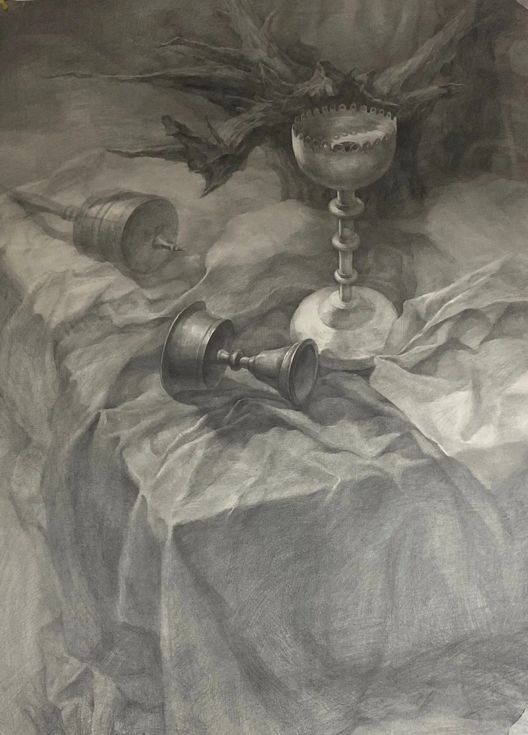 虚实&传说中素描的“虚实变化”,应该就是这样的!