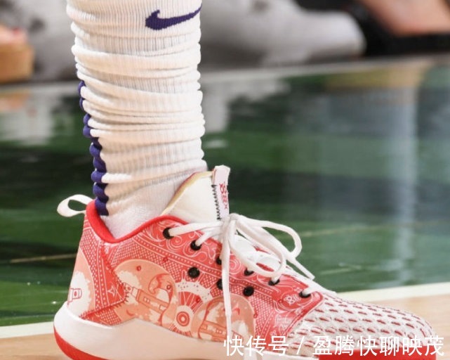 米德尔顿|NBA球员上脚:鞋王塔克球鞋镶钻石,字母哥支线颜值还可以