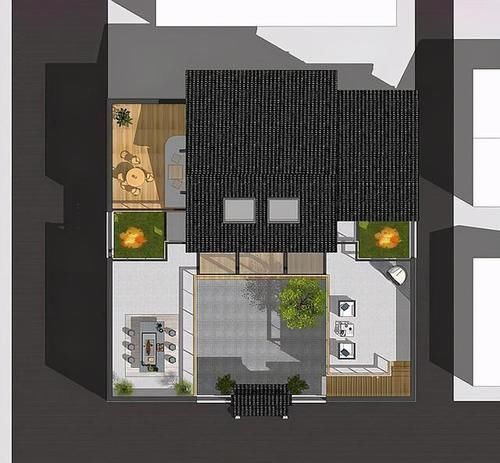 新中式|为了父母,他拆掉老宅,建造236㎡别墅,屋顶露台太美了