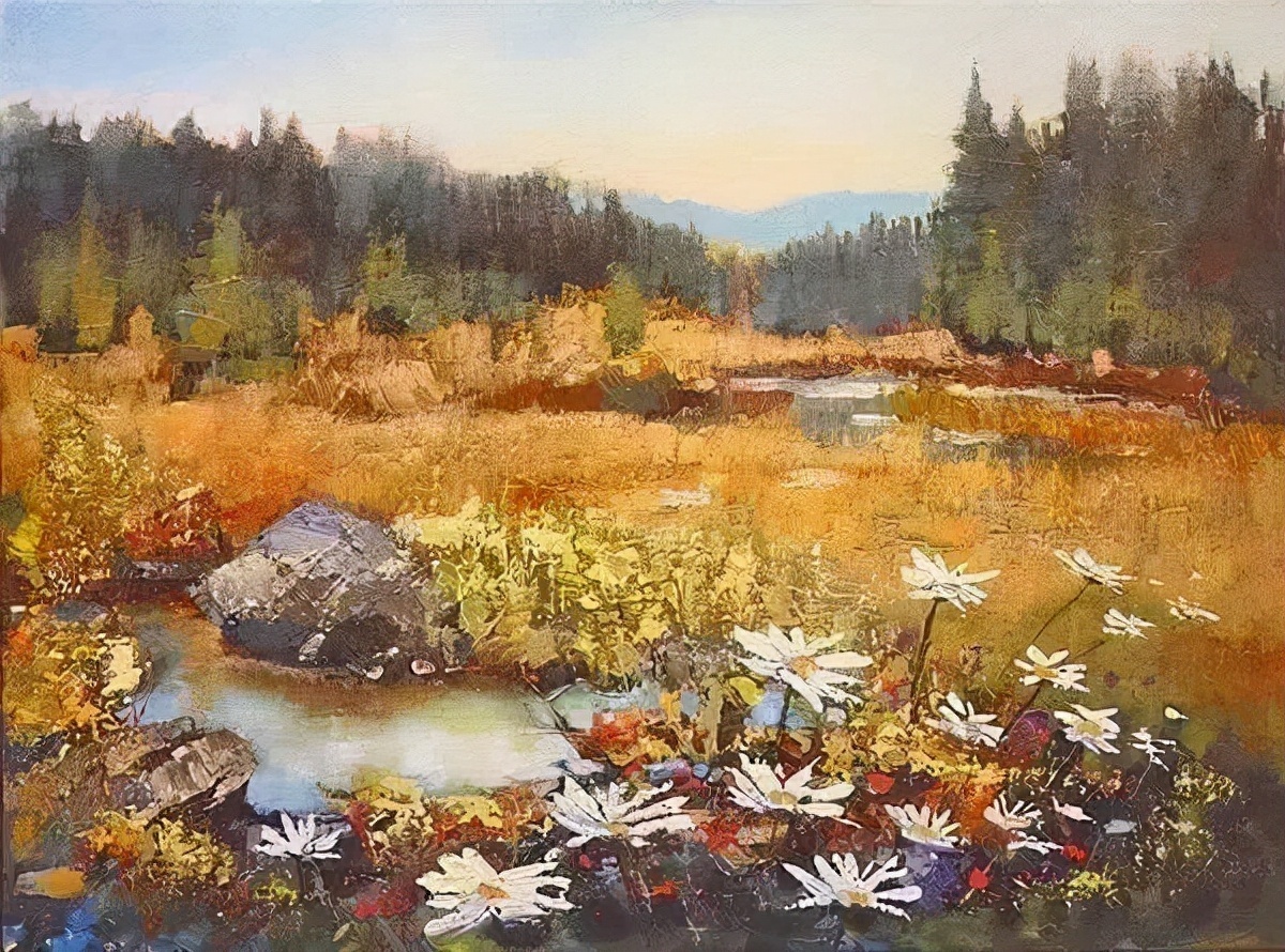 wilder!加拿大女画家 Linda.Wilder 油画作品欣赏