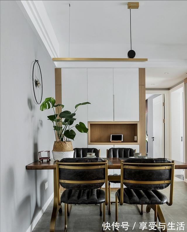 现代|103㎡现代简约风,自然与现代的碰撞,体验撞色带来的震撼美!