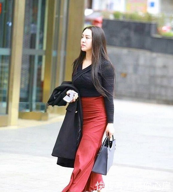 开钗|时髦性感的开钗裙,身材高挑很适合