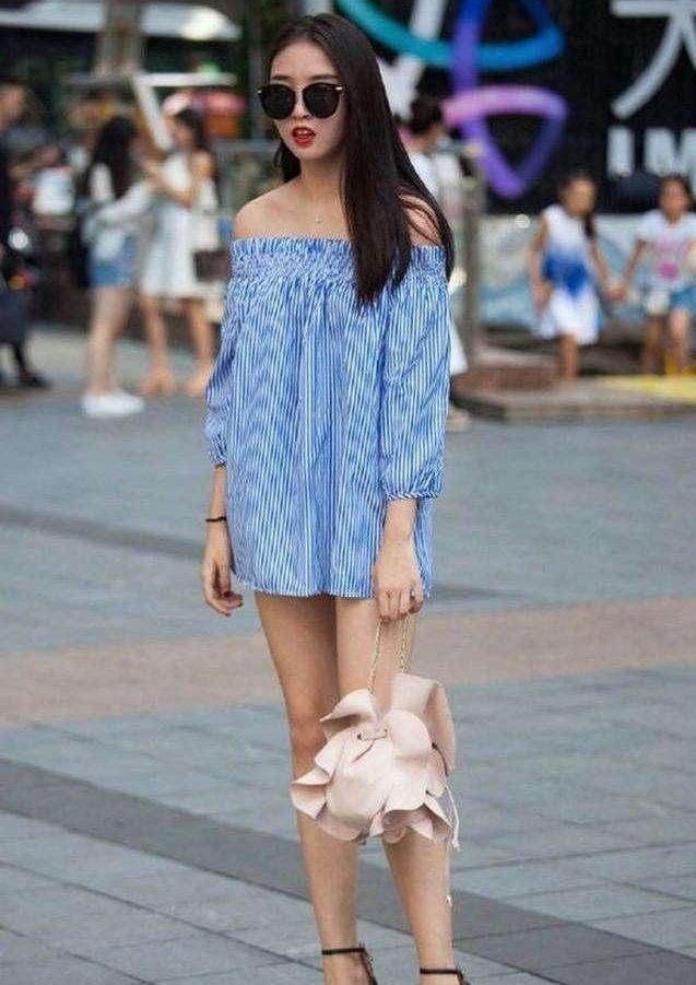 搭配|美女高颜值的时尚搭配,精致的妆容,让人更加难忘