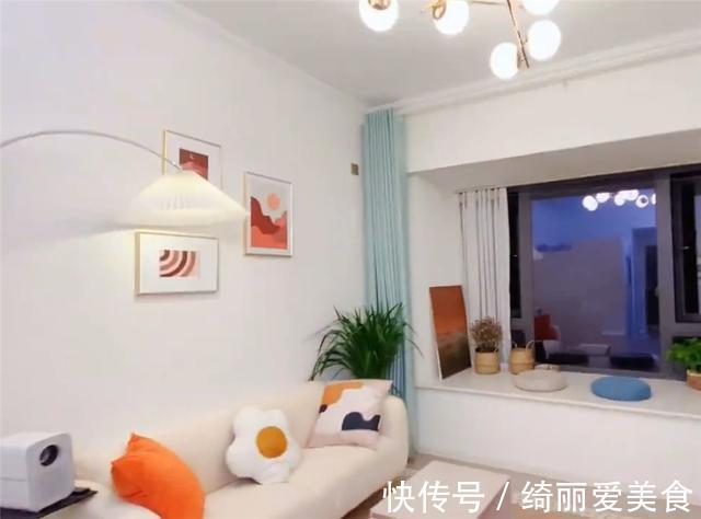 卧室|姑娘买下28㎡小家,利用2米9层高做夹层卧室,一个人住也太爽了