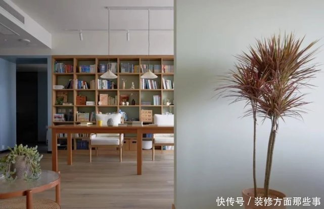 私密|150㎡设计为打造理想书房,她家直接从森林里照搬灵感!