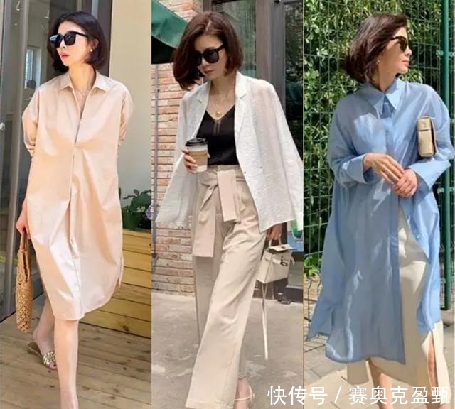 勤风|有肚子的中年女人,记住这些通勤风穿搭技巧,时髦显瘦有气质