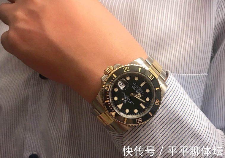 机芯#劳力士间金黑水鬼,一款没有溢价的水鬼,你喜欢吗!