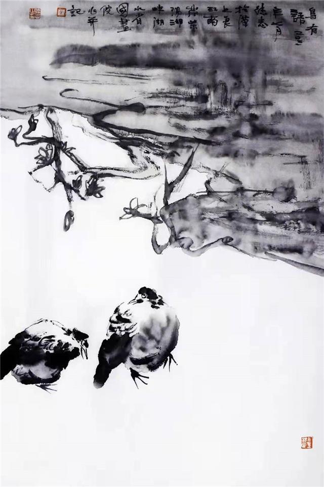 中国画#艺术鉴赏网:山水画家宋德志与艺术的邂逅