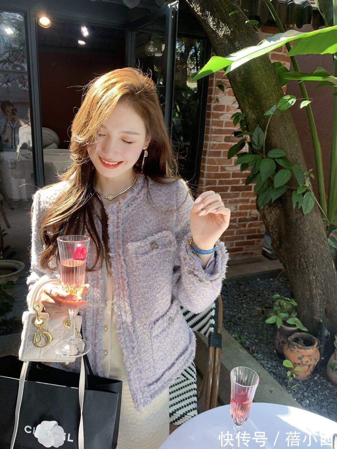 半身裙|找到适合自己的“小香风外套”,时尚博主都这样穿,成为时髦精