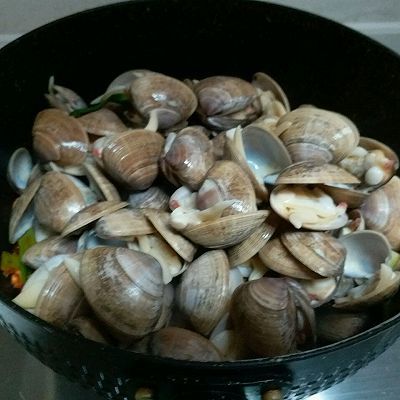 辣炒黄蚬子|辣炒黄蚬子